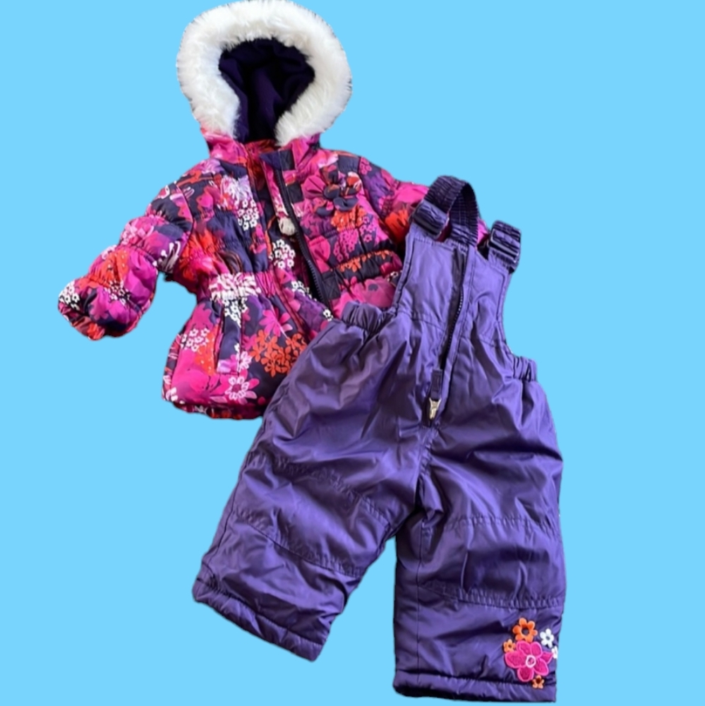 Snow Jacket & Bib Set 6mo Pacific Trail 6 months Baby Girl